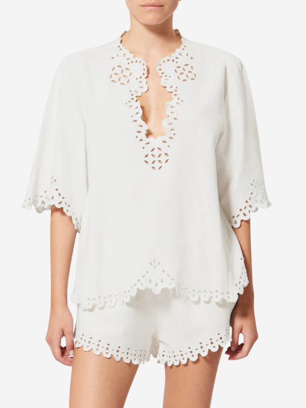 Shana Top in White