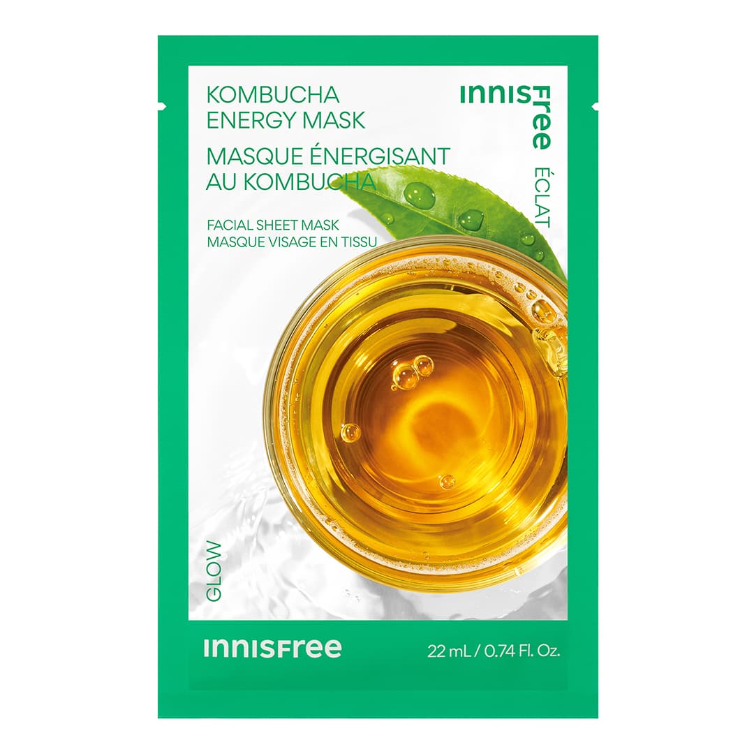 Energy Sheet Mask, Kombucha Energy - Glow