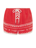 Cody Short in Red Ivory Fish