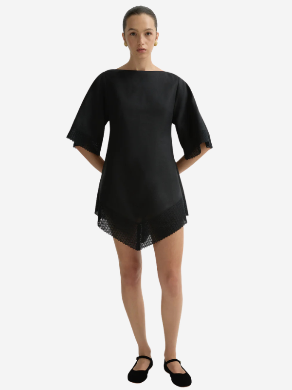 Alfie Dress in Black