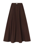 Parachute Skirt in Chocolate