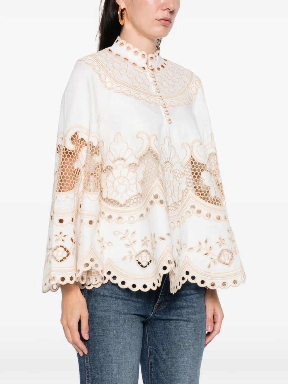 Wanderlust Tunic Top in Ivory