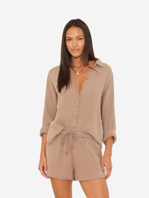 Scout Shirt in Ash Brown