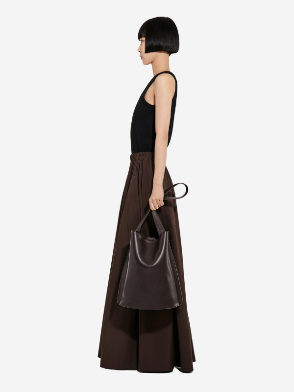 Parachute Skirt in Chocolate