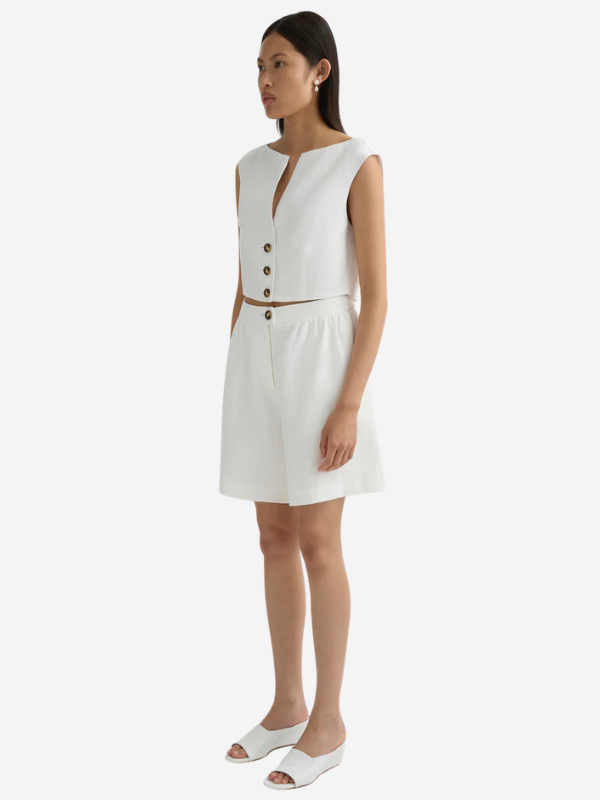 Dakota Top in Ivory