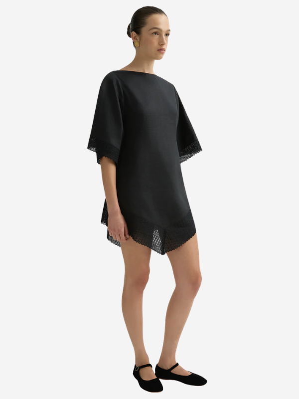 Alfie Dress in Black