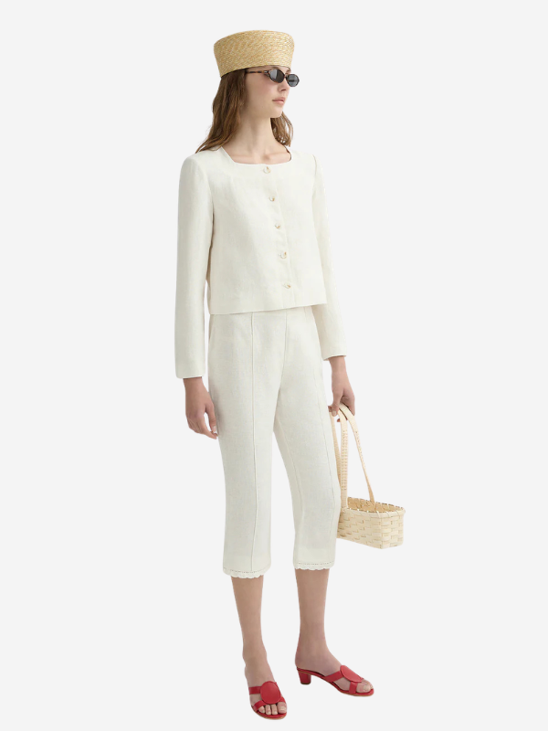 Emma Jacket in Cream