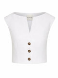 Dakota Top in Ivory