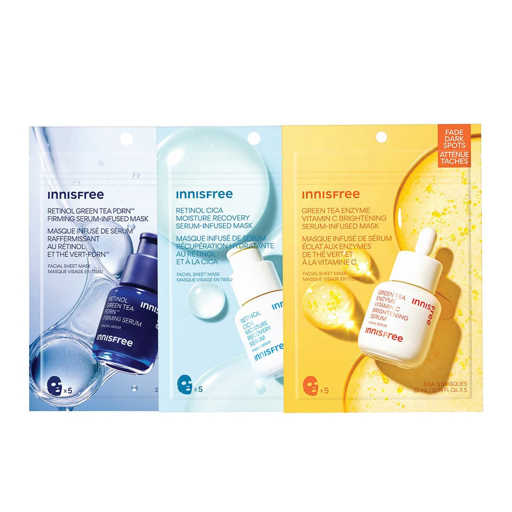 Serum-Infused Sheet Mask 5 Pack